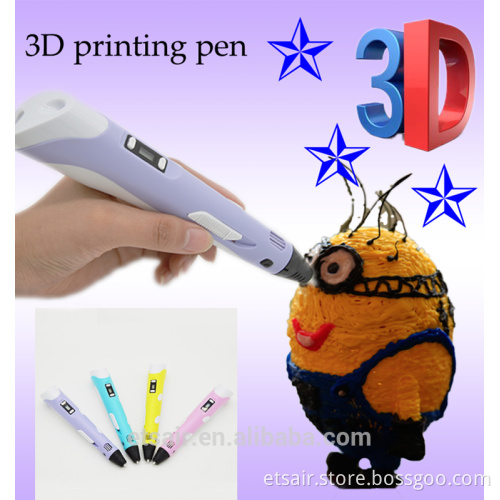 2016 2017 New Wit Color Eco Solvent Printer 3D Pen The Gift For Children